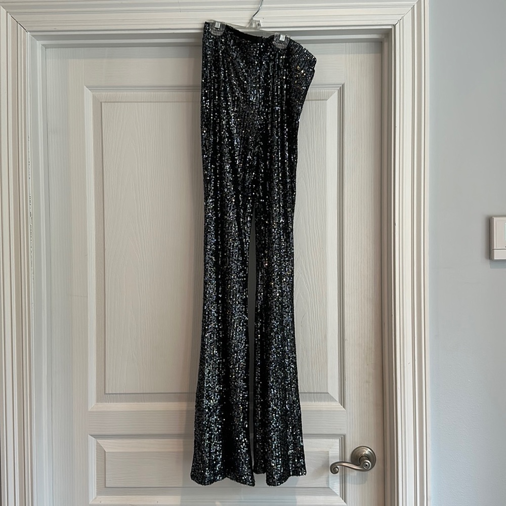 Super fun pants for a concert or winter event.